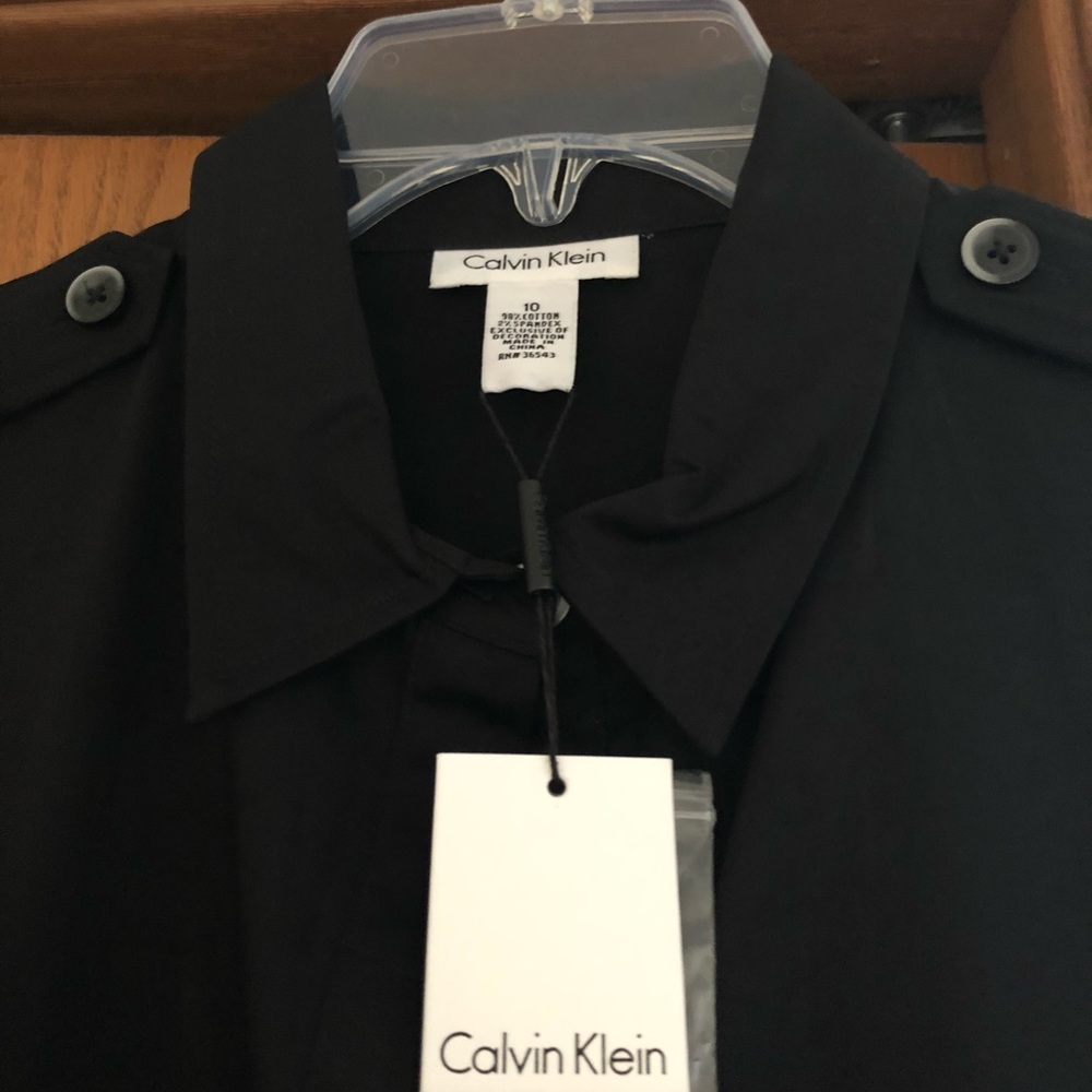 Calvin Klein button up dress